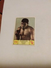 FIGURINA STICKER ROOKIE CASSIUS CLAY CAMPIONI DELLO SPORT 1968-1969