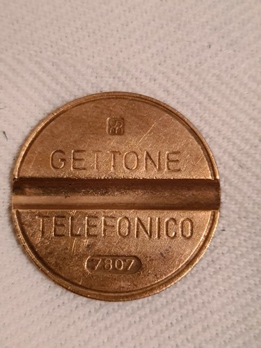 Gettone telefonico 7807 ipm - gettone,