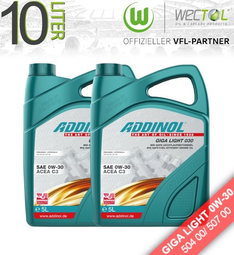 Olio motore 2x5 litri - , addinol