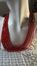 Collana pasta corallo - pasta,