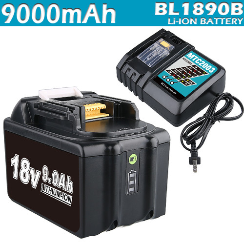 Batteria 0ah per makita - 9.0ah,