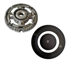 TRIPLA CORONA ARISTON LA GERMANIA C00283228 BRUCIATORE E PIATTELLI KIT O SINGOLI