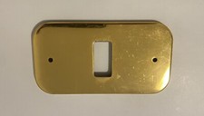 Placca Copri Interruttore Ottone Compatibile BticinoMagic 1 Moduli Made In Italy