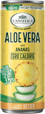 , Lattina Aloe Gusto Ananas, Aloe Vera Da Bere 35%, Con Zinco E Vitamina B2, Zer