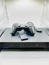 PS2 Fat Modello 50004 Completa con Controller Nero, Cavi, Memory Card e Manuale