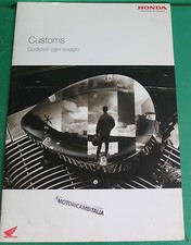 PER HONDA CUSTOM SHADOW VTX PUBBLICITA DEPLIANT BROCHURE CATALOG VTX1300 