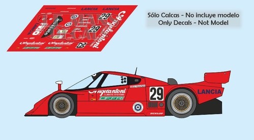 Decalcomanie lancia lc2 - decalcomanie, le