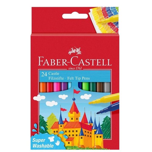 Pennarelli faber castell - pennarelli, 24