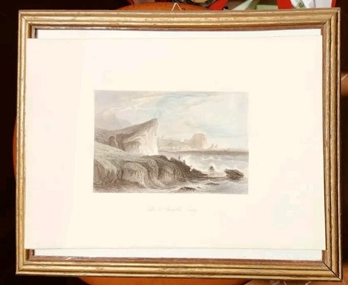 Incisione acquarellata stretto - incisione,