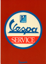 TRS 44 VESPA SERVICE- Promocard  2306 - Cartolina pubblicitaria non VG