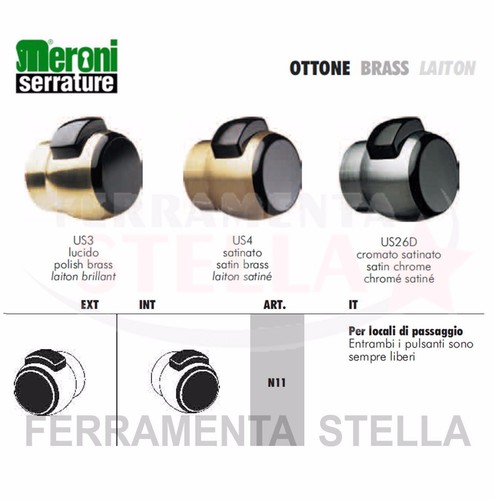 Serratura meroni premi apri - meroni,
