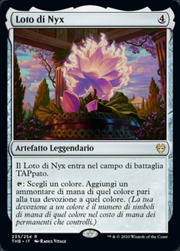 Mtg nyx lotus foil - mtg,