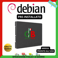 SSD SATA HARD DISK DISCO STATO SOLIDO PER PC COMPUTER PORTATILE FISSO DEBIAN 2.5