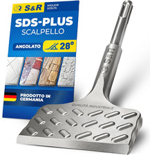 Scalpello Sds-Plus Angolato Piastrelle/Muro 180/165X75Mm, MADE in GERMANY Spatol