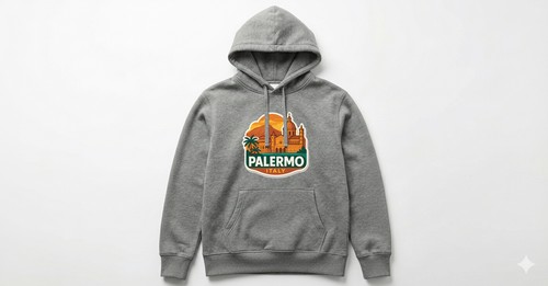 Palermo felpa con cappuccio - palermo,