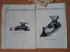 G294- TORCHIO CONTINUO -TIPO T.C ENRICO  NEGRO TAVOLE PUBBLICITARIE