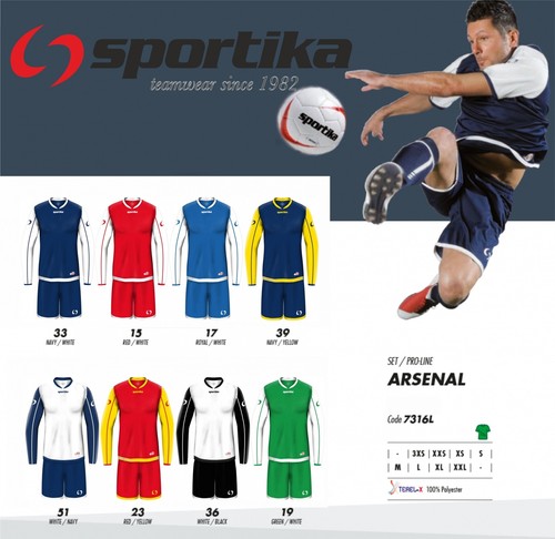 Completi calcio calcetto set - completi,