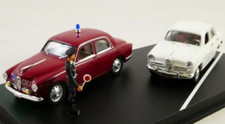 1/43 ALFA ROMEO 1900 + GIULIETTA ALT POLIZIA WITH FIGURE 1956 RIO 4318/D