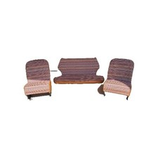 SET FODERE COPRISEDILI  PER FIAT  500EPOCA  MOD F/L , ANT + POST MULTIC MISSONI