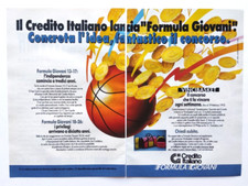 Pubblicita' Credito Italiano Formula Giovani Infasil Fabriano Vintage 1992(T4)
