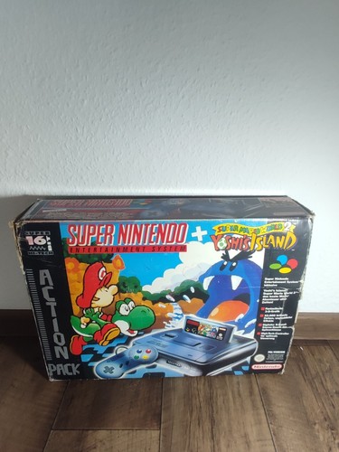 Console super nintendo yoshis - nintendo,