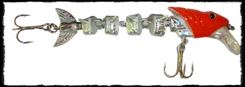 Pesce artificiale minnow drago - pesce,