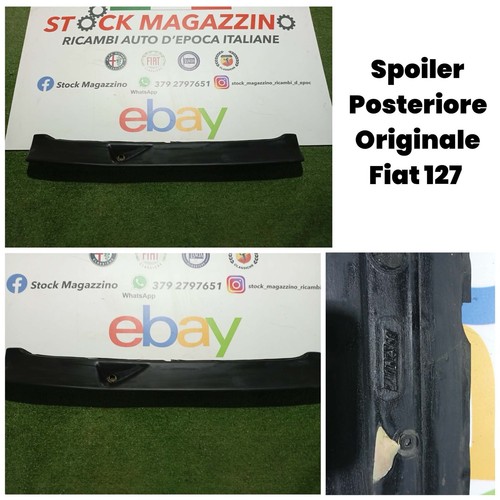 Spoiler posteriore baule - baule, fiat