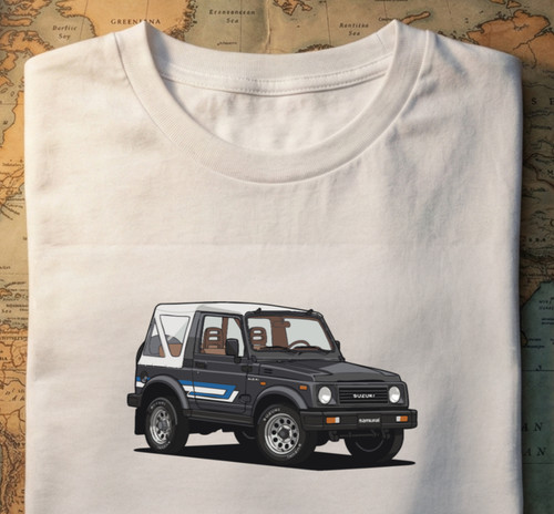 Shirt auto vintage suzuki - auto,