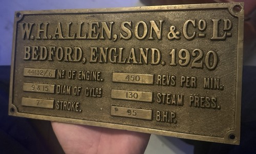 Antique allen son co - w.h.allen,,