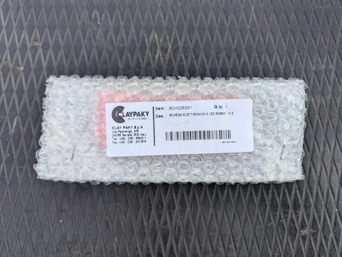 Scheda led rgbw clay paky - scheda,