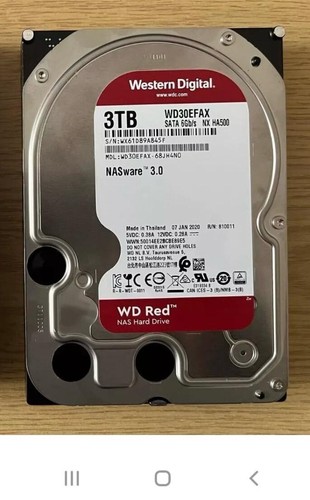 Red 3tb 256mb sata iii - red,