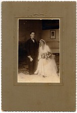 Palermo Bella foto vintage originale di matrimonio E. Zappolla1920c L988