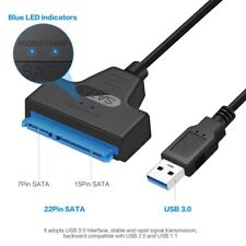 ADATTATORE USB 3.0 SUPPORTA SATA HD HARD 2,5 pollici 3,5 pollici DISK CAVO SATA