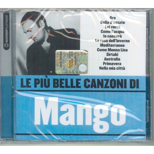 Mango più belle canzoni - cd,