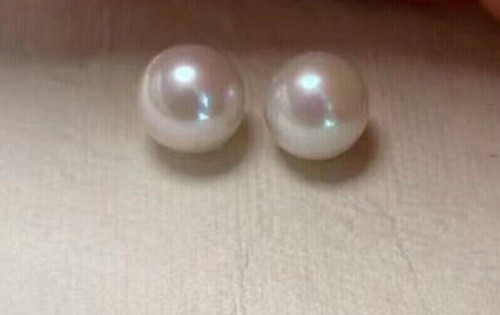Coppia perle sfuse tonde - di,