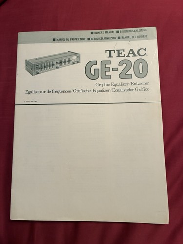 Teac equalizzatore - ge-20,