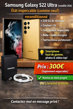 Samsung s22 ultra noir neuf