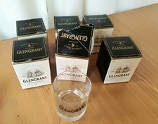 GLEN GRANT single malt shotch whisky set 6 bicchieri nuovi 6 pz SONO MODERNI