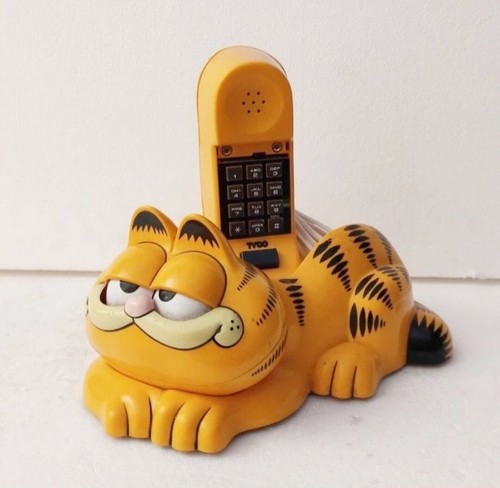 Telefono vintage garfield - telefono,