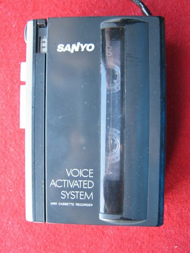 Sanyo diktiergerät diktafon
