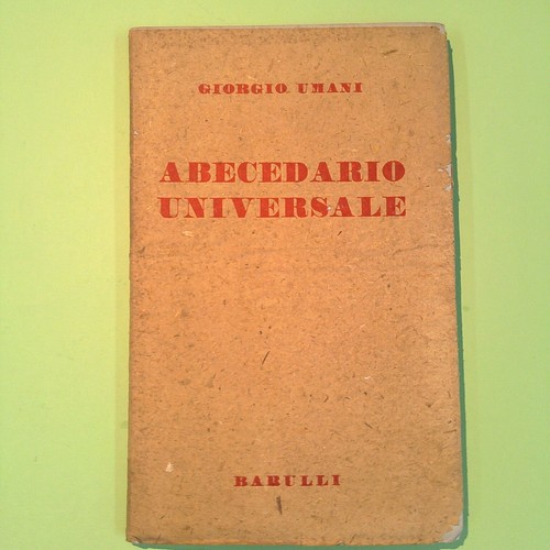 Abecedario universale umani - abecedario,
