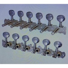 MECCANICA PER CHITARRA ACUSTICA 12 CORDE 6L-6R