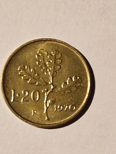 Italia repubblica lire 1970 - 20,