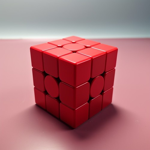 Red speed cube - speed, uk