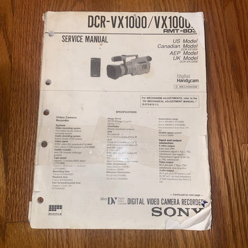 Sony videoregistratore - sony,