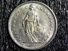 1975 Svizzera, moneta svizzera