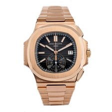 Orologio Patek Philippe Nautilus 5980/1R -001 oro rosa con scatola e documenti