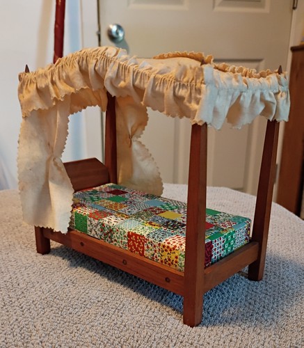 Letto baldacchino vintage - letto, a