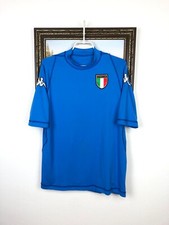 Maglia Calcio Italia Home 2000 Calcio Kappa Jersey Maglia Nazionale Taglia L