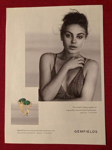 Pubblicità stampa mika kunis - mika,